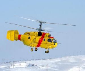 yapboz Büyük helikopter Kamov Ka-32A11BC